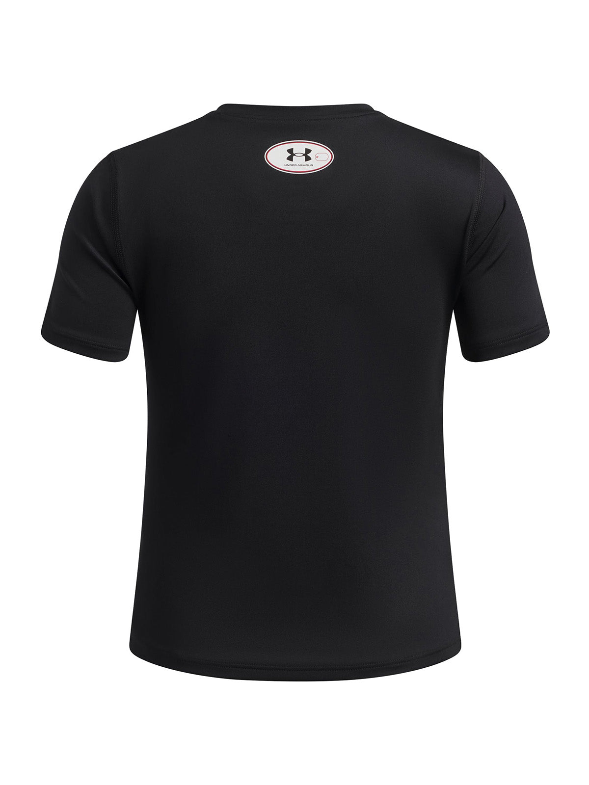 UA G HeatGear SS Primera Capa Superior negro para niña