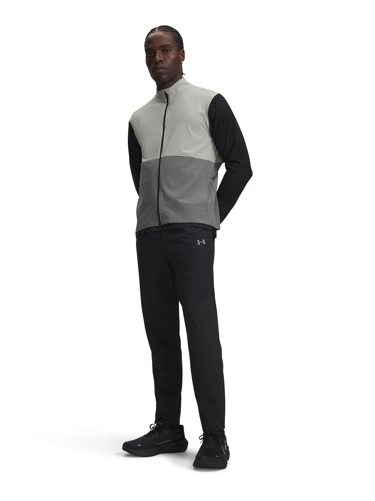 Pantalon UA Velociti Storm negro para hombre
