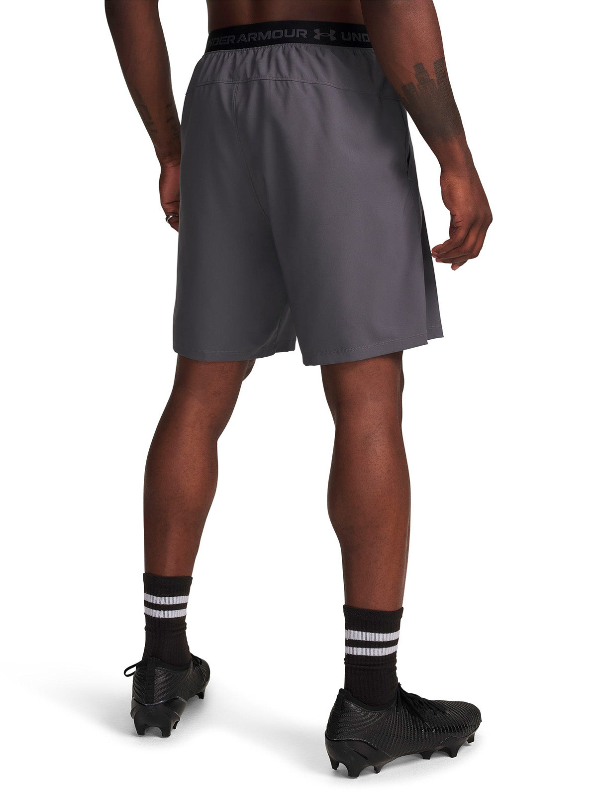 Short UA Vanish Woven 2.0 8" gris para hombre