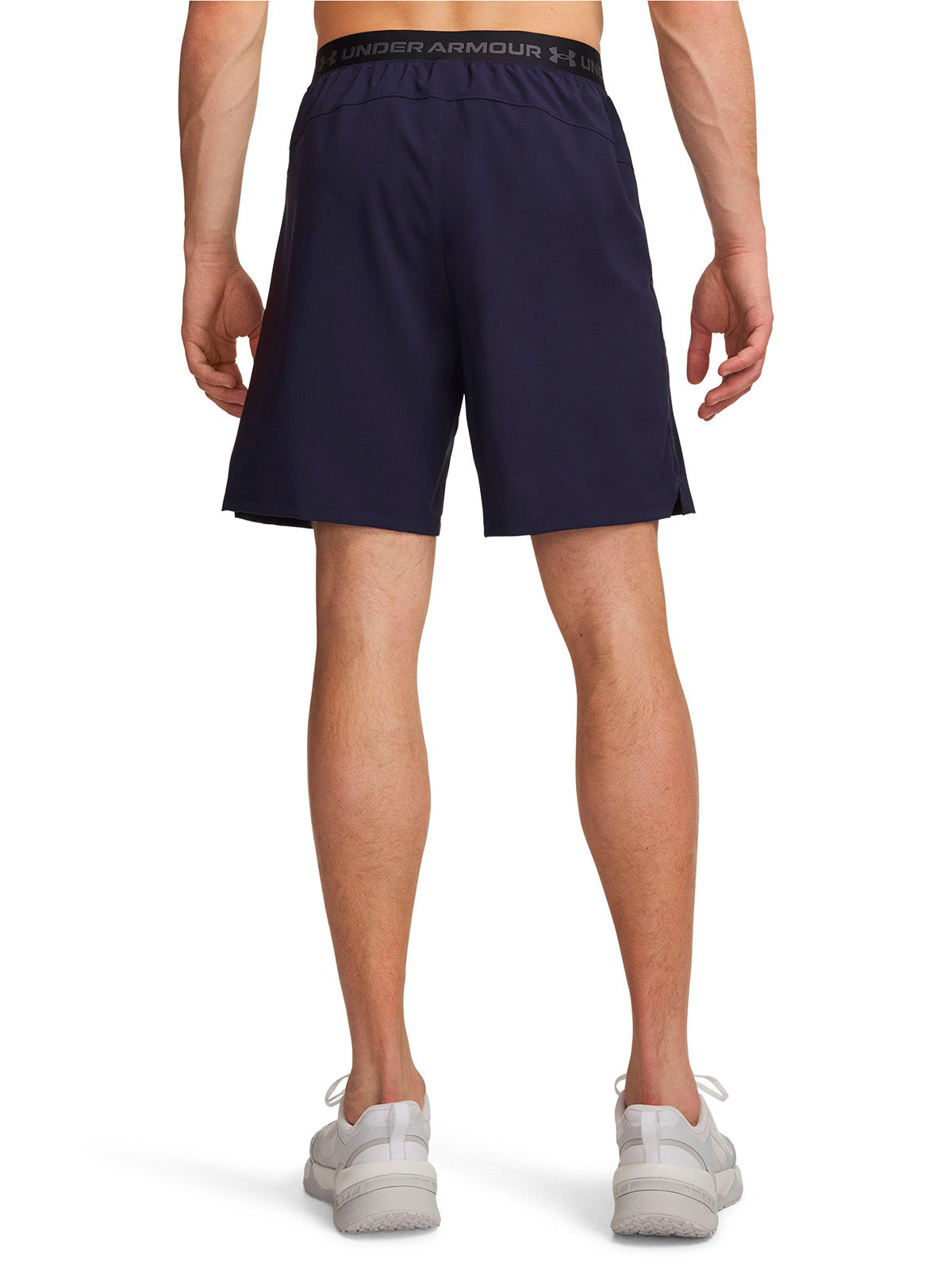 Short UA Vanish Woven 2.0 8" azul marino para hombre