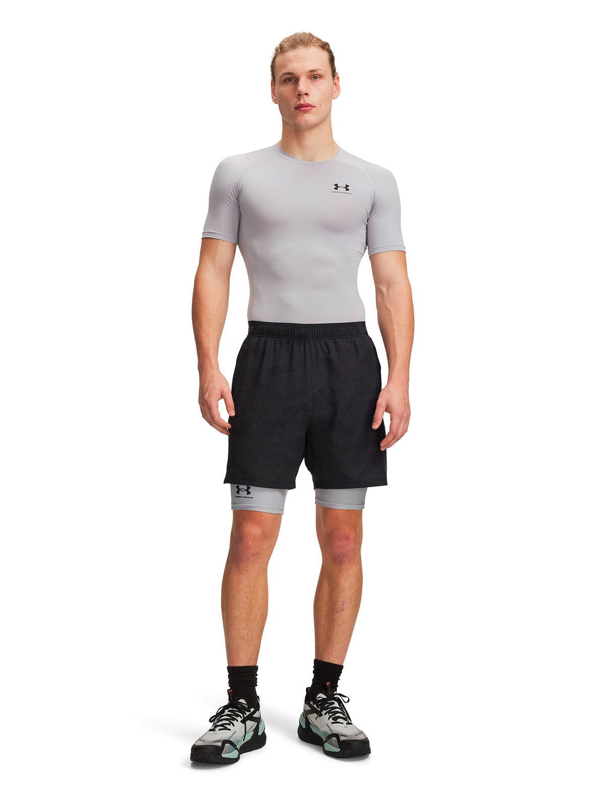 Short UA Vanish Woven 2.0 6" negro para hombre