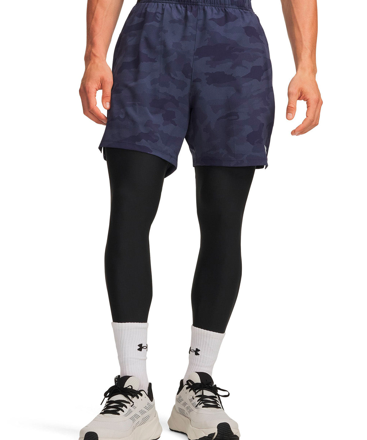 Short UA Vanish Woven 2.0 6" azul marino para hombre