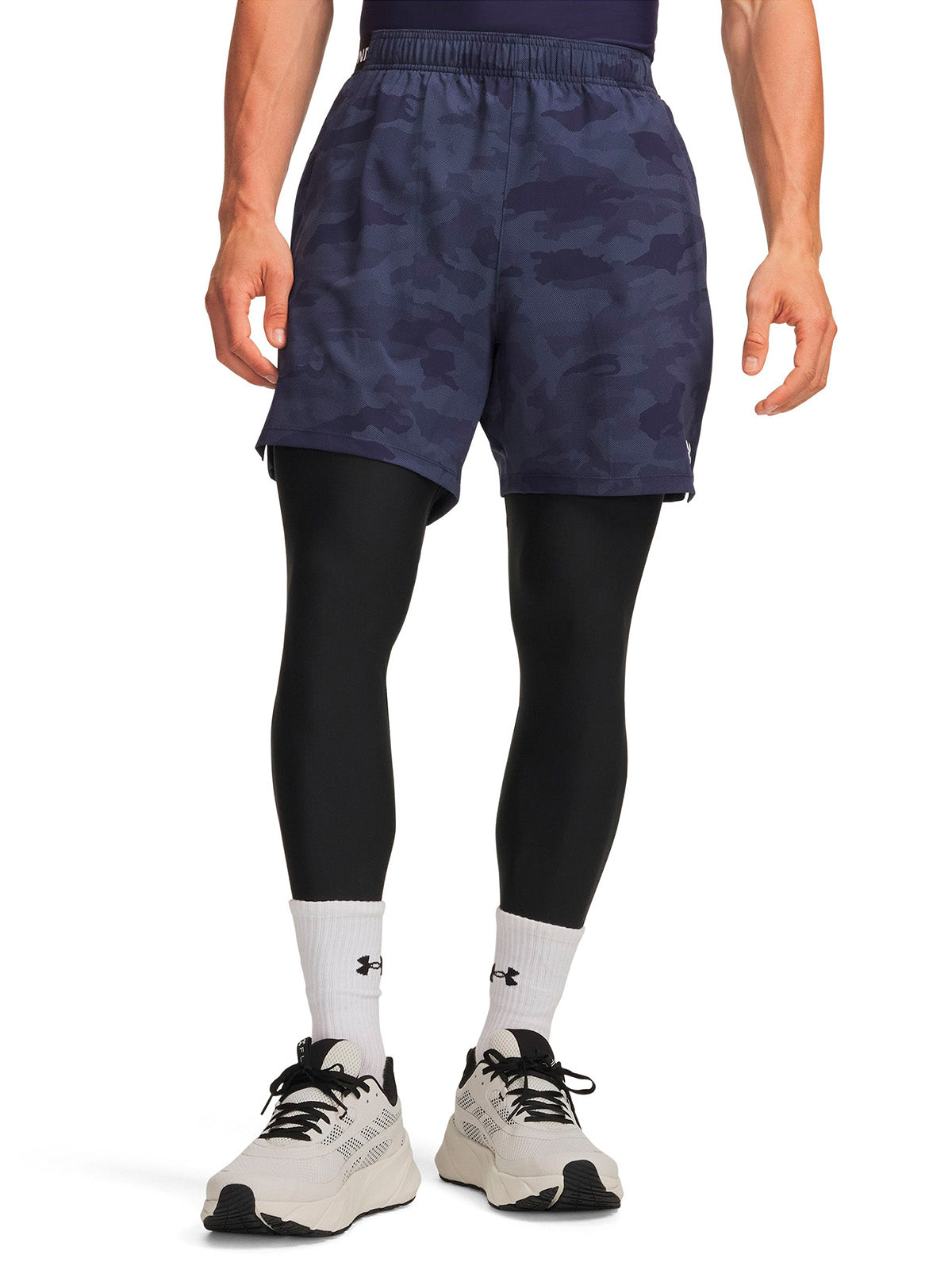 Short UA Vanish Woven 2.0 6" azul marino para hombre
