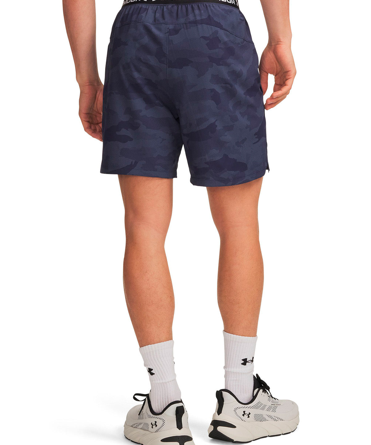 Short UA Vanish Woven 2.0 6" azul marino para hombre