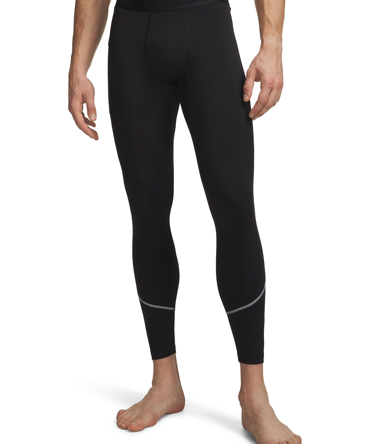 UA HG Elite Leggings Primera Capa Inferior negro para hombre