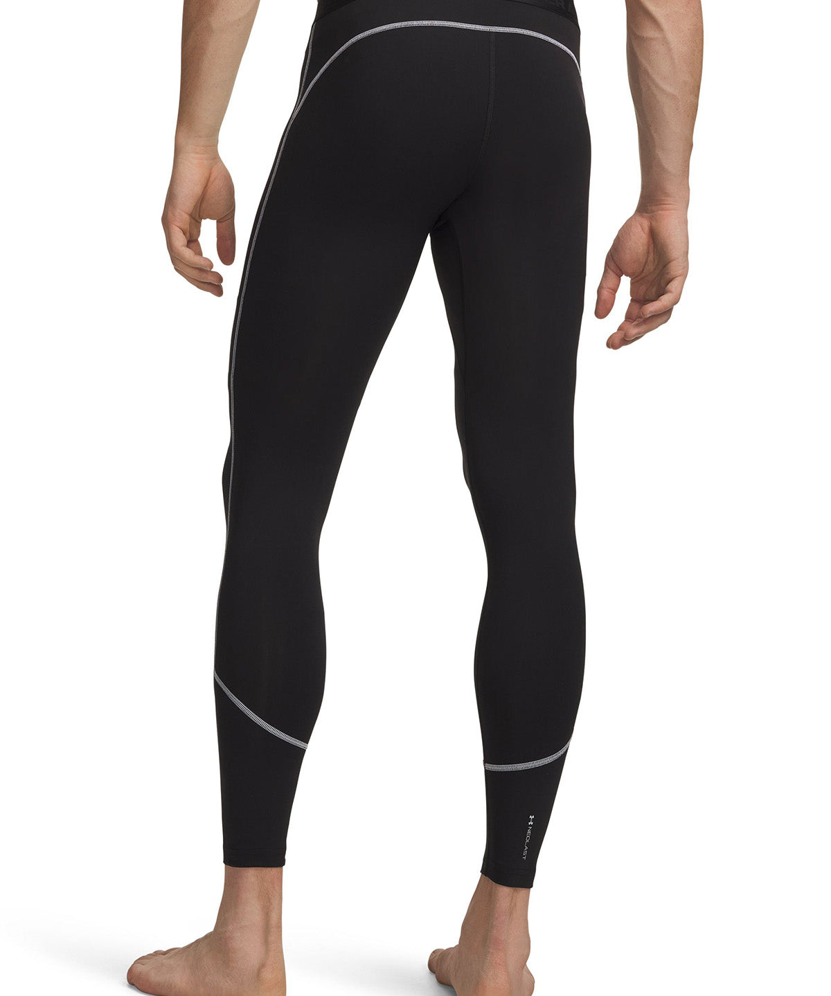UA HG Elite Leggings Primera Capa Inferior negro para hombre