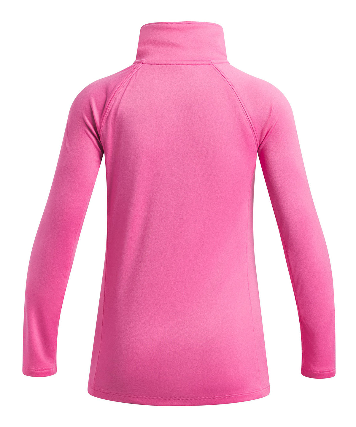 Poleron UA Tech Branded ½ Zip rosado para niña