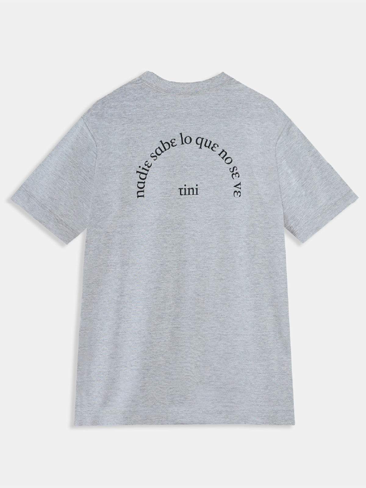 Polera Oversized TINI Unisex Gris