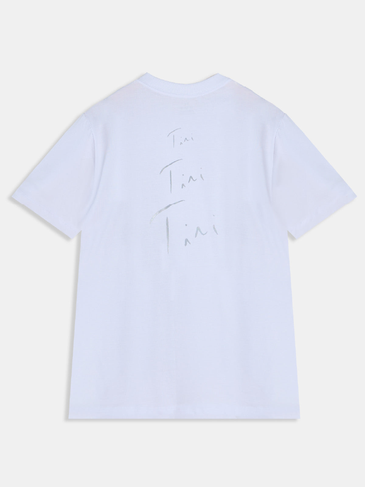 Polera Oversized TINI Unisex Blanca - Tini