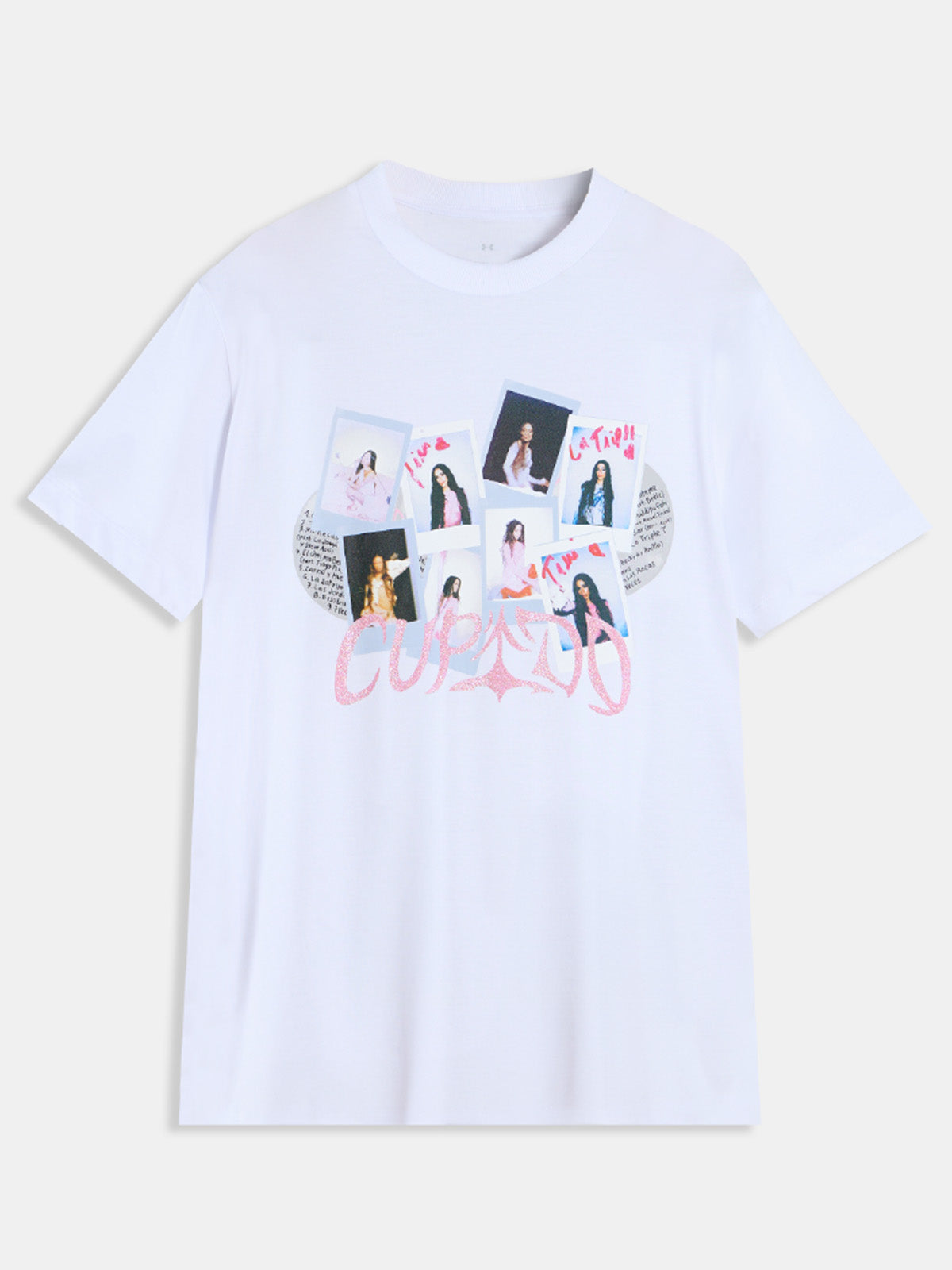 Polera Oversized TINI Unisex Blanca- Cupido