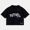 Polera Crop TINI Unisex Negra - FUTTTURA
