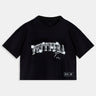 Polera Crop TINI Unisex Negra - FUTTTURA
