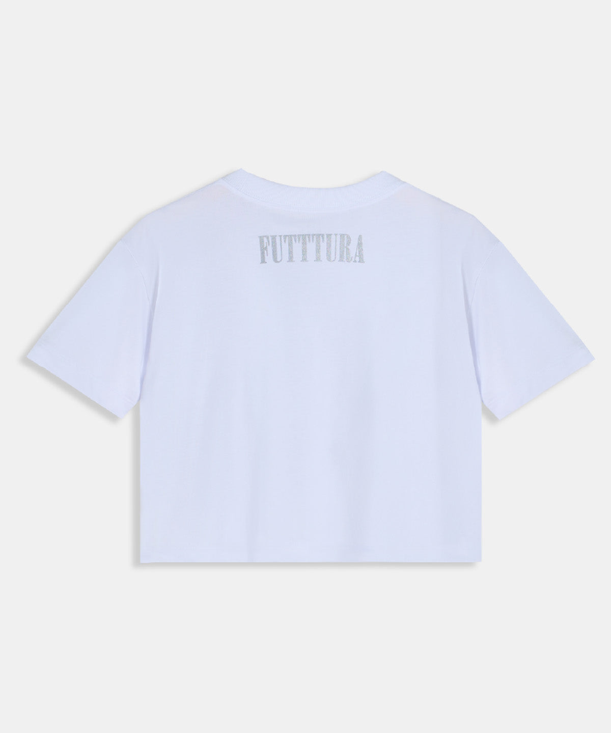 Polera Crop TINI Unisex Blanca - FUTTTURA