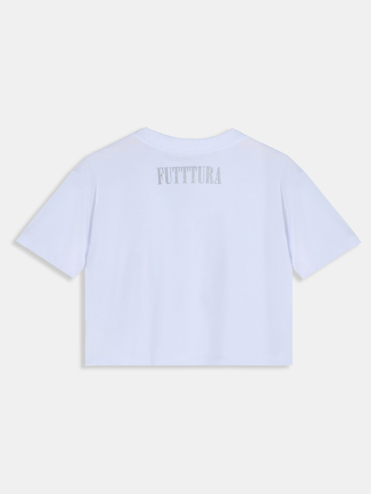 Polera Crop TINI Unisex Blanca - FUTTTURA