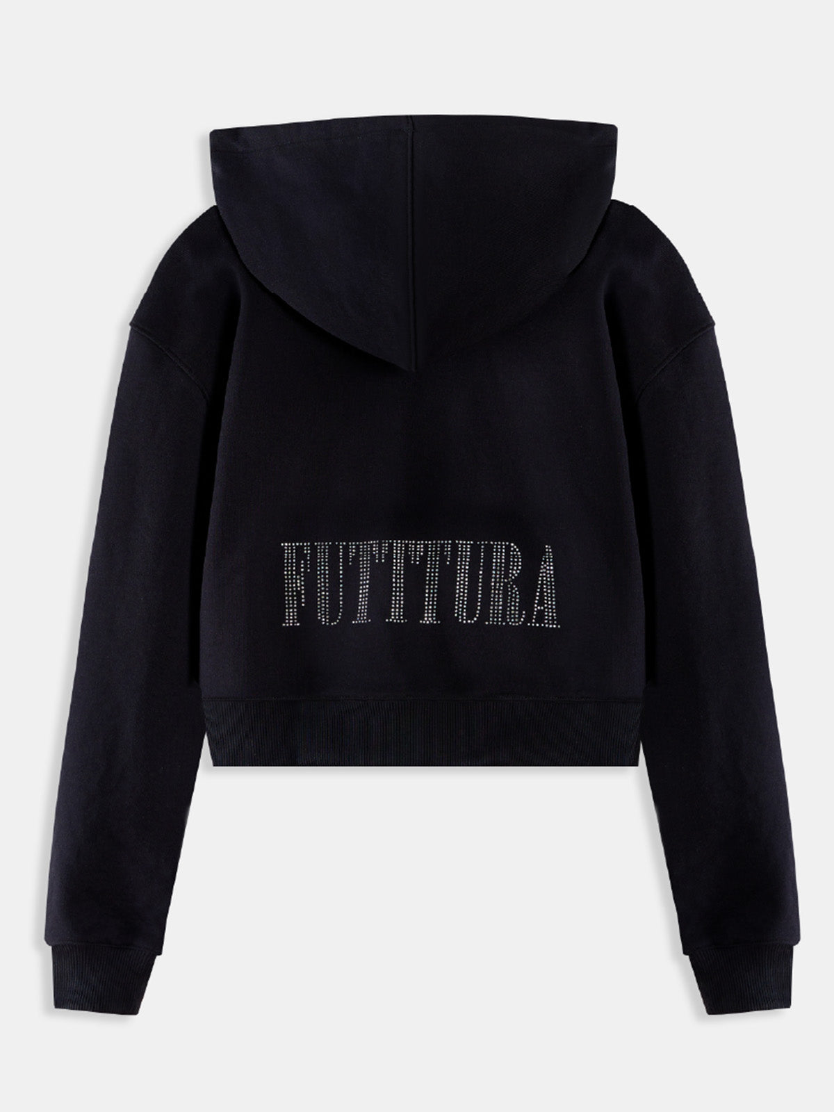 Polerón Crop capucha TINI Full-Zip Unisex - FUTTTURA