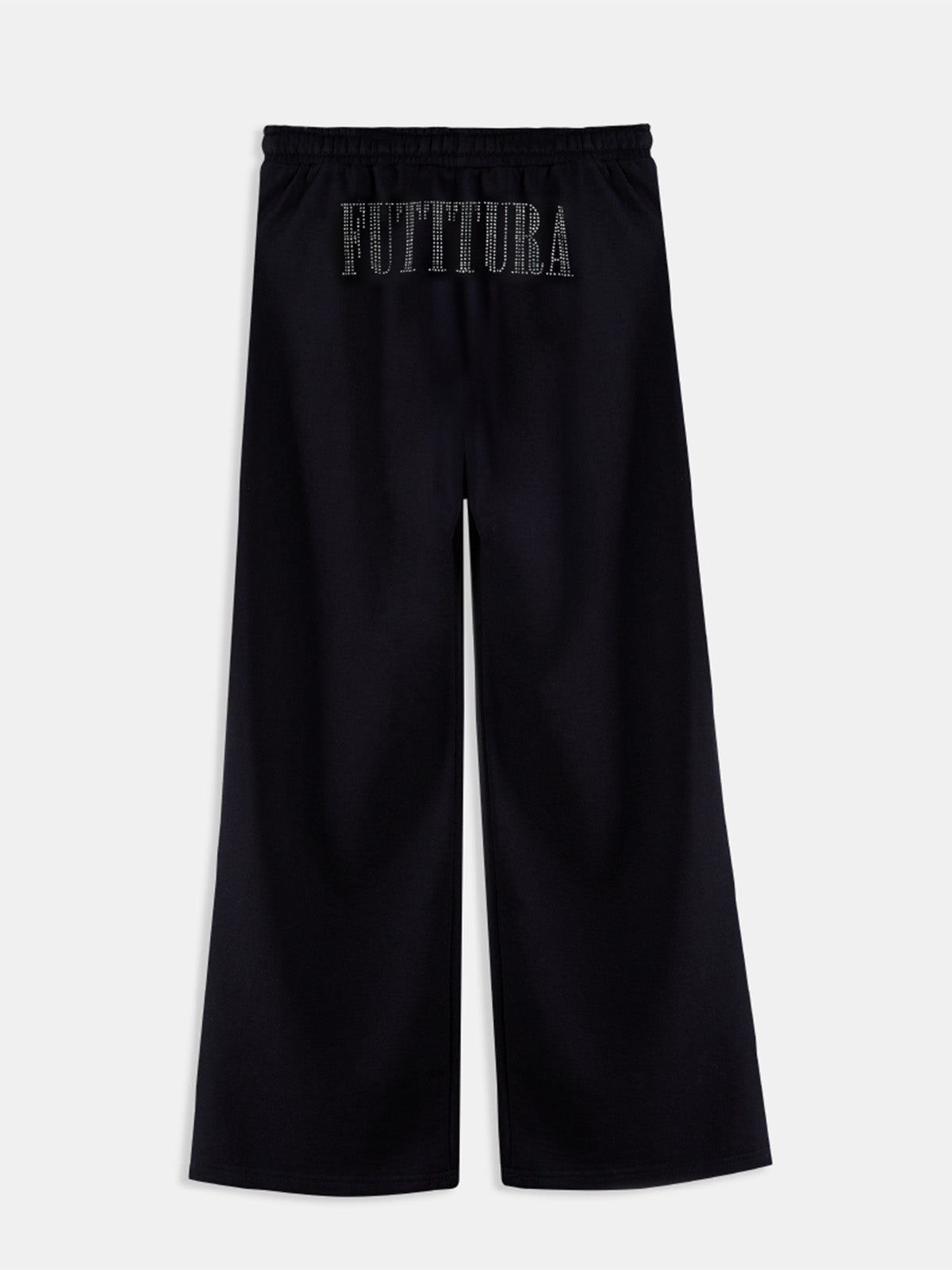 Pantalón Terry TINI Unisex Negro - FUTTTURA