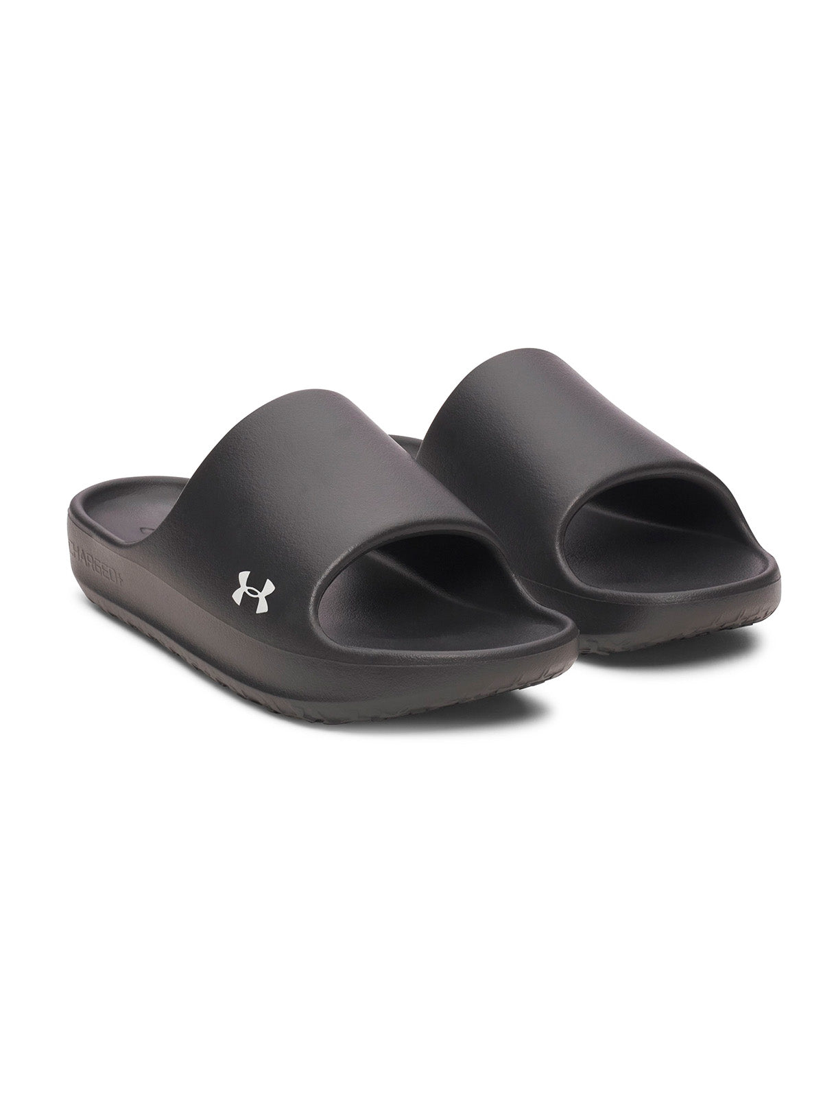 Sandalia UA Charged+ negra unisex