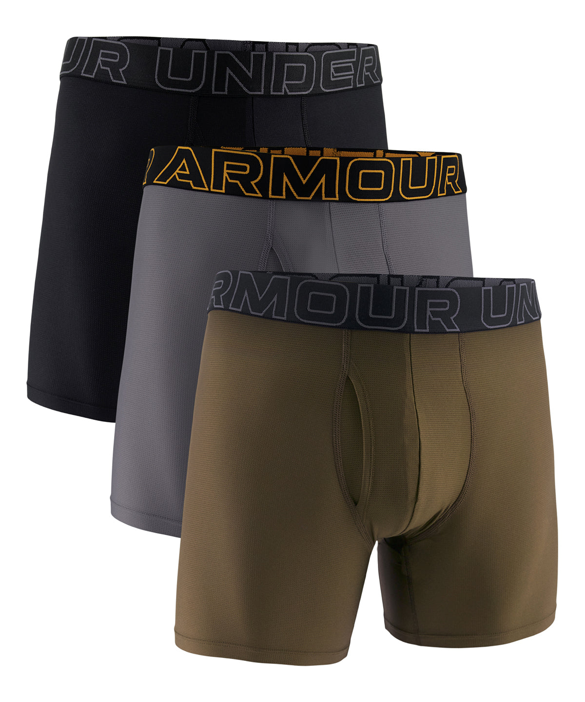 Boxer Performance Tech Mesh 6" para hombre 3pk Under Armour