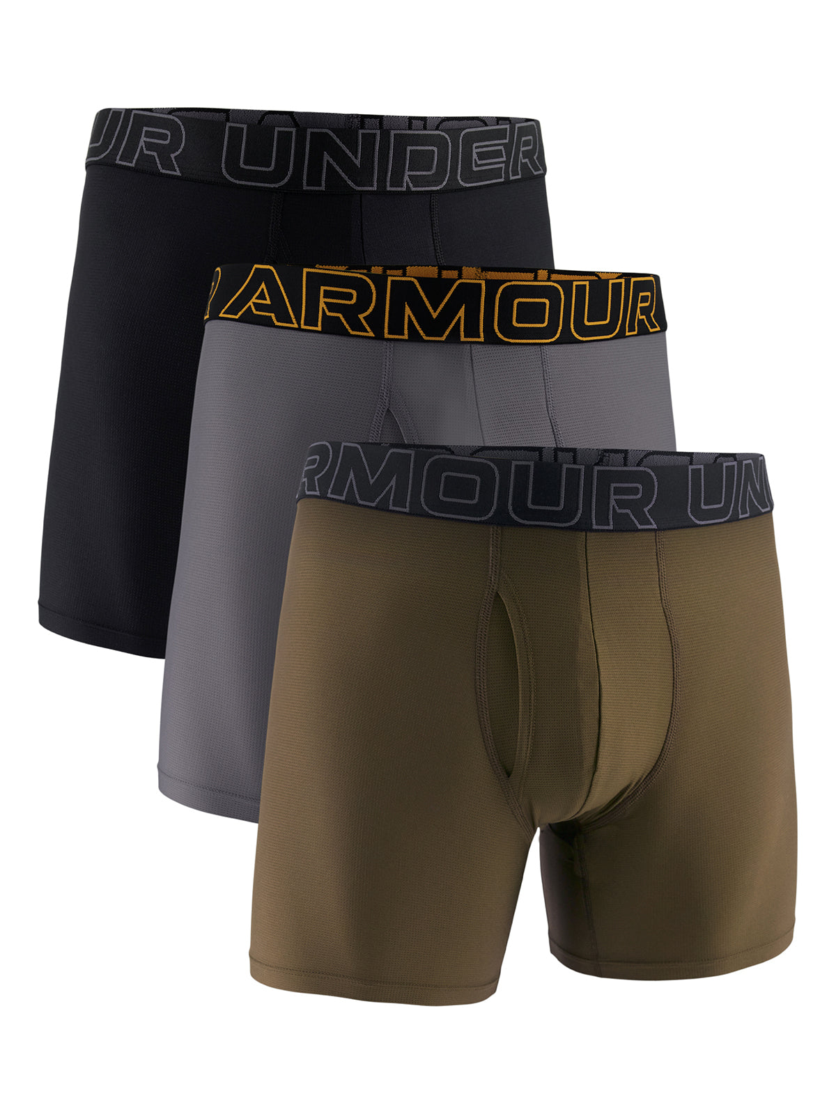 Boxer Performance Tech Mesh 6" para hombre 3pk Under Armour