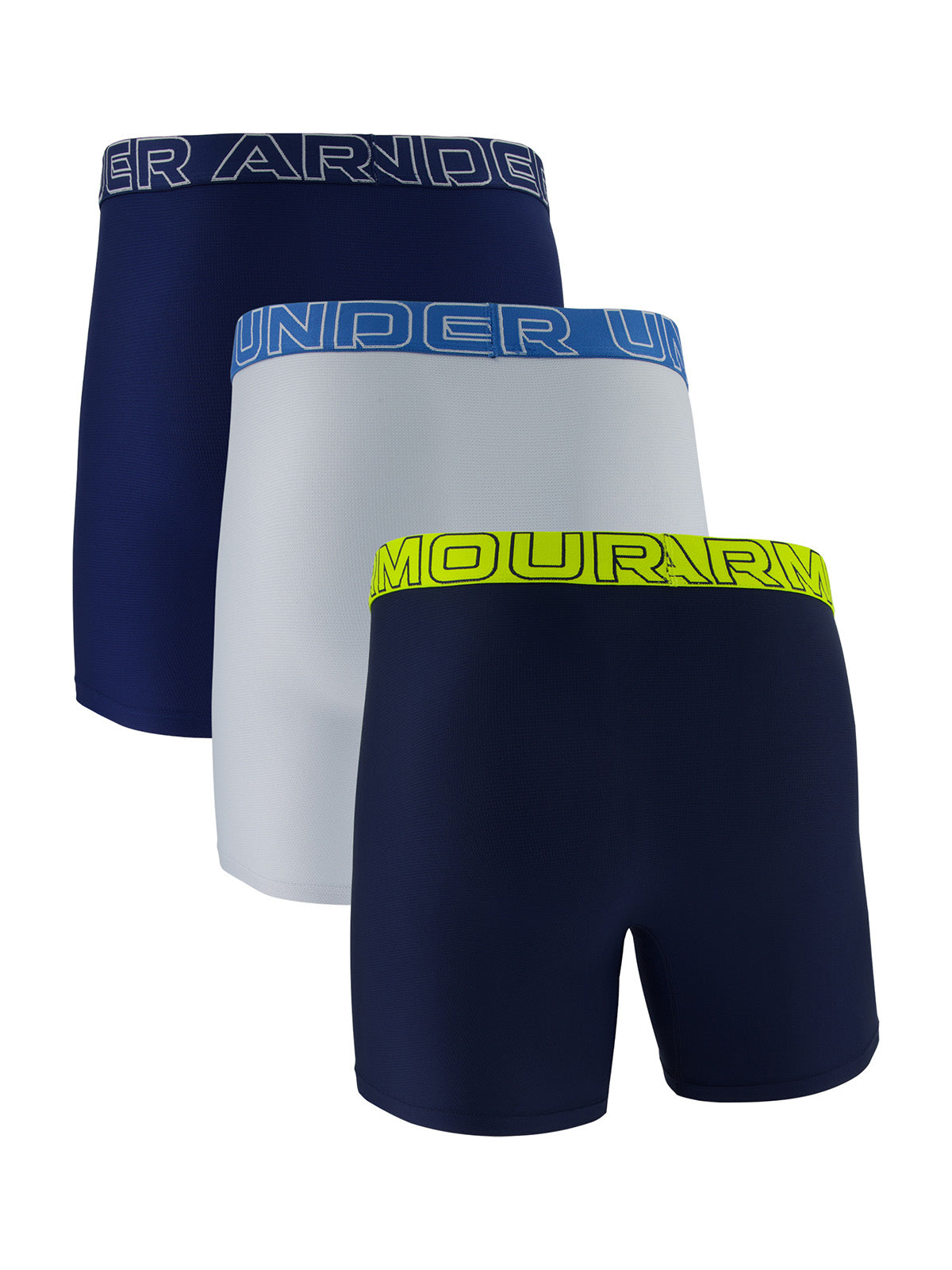 Boxer UA Performance Tech Mesh 6" azul para hombre
