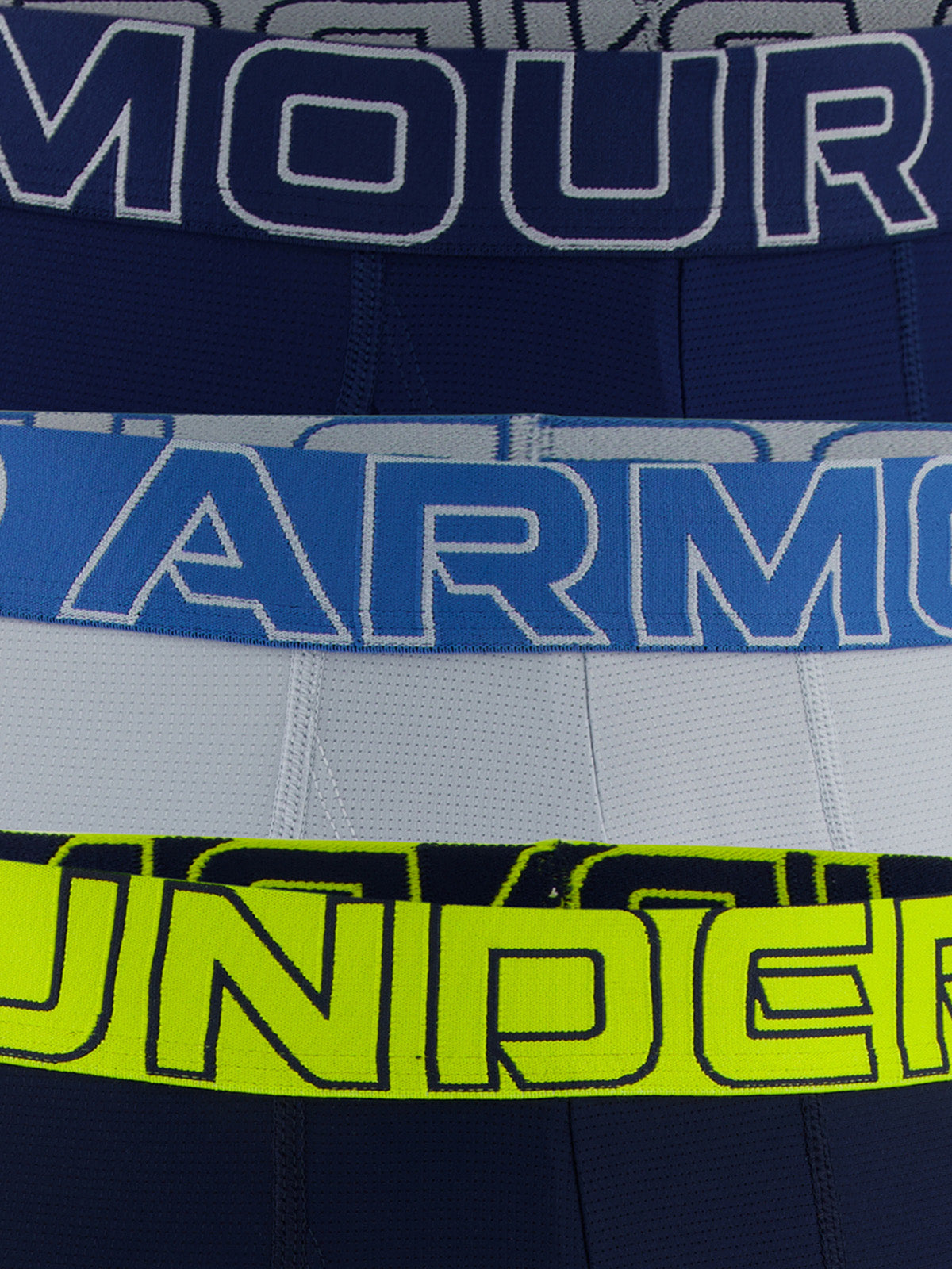 Boxer UA Performance Tech Mesh 6" azul para hombre