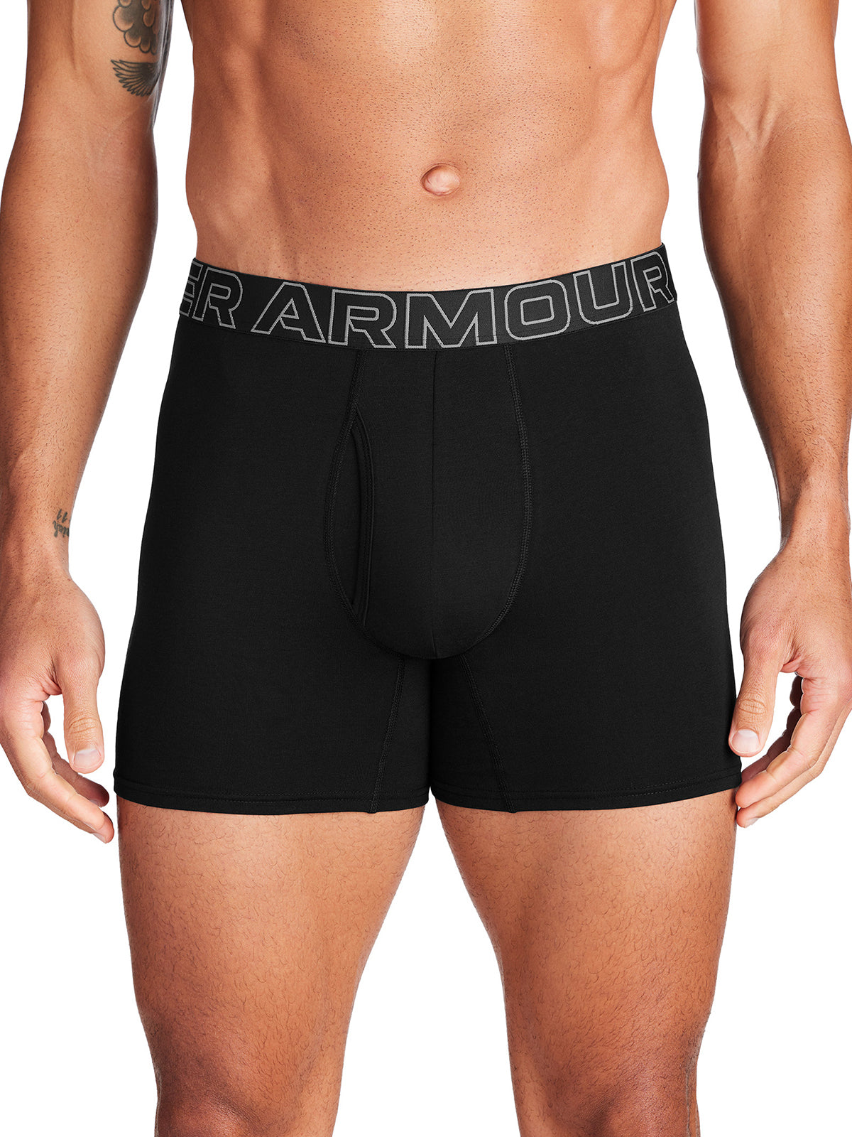 Boxers de algodón UA para hombre 3- pack