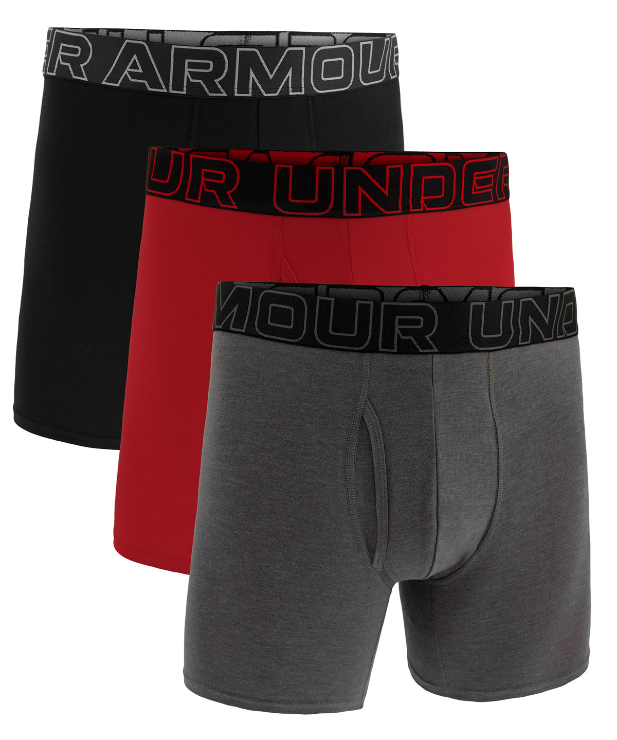 Boxers de algodón UA para hombre 3- pack