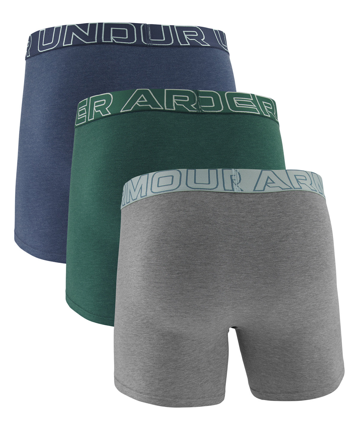 UA Performance Cotton Boxer azul para hombre