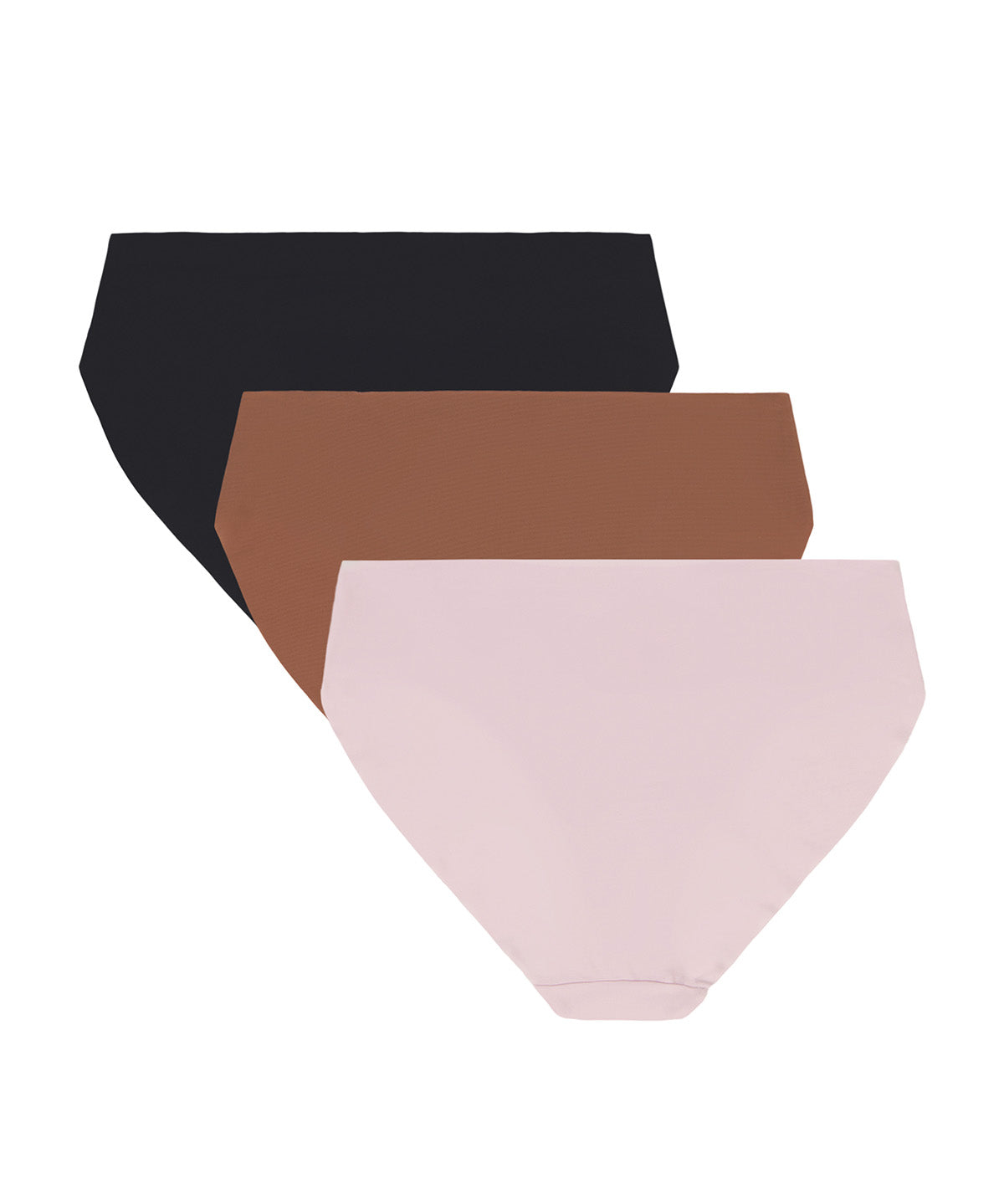 UA Pure Stretch No Show Bikini rosado para mujer