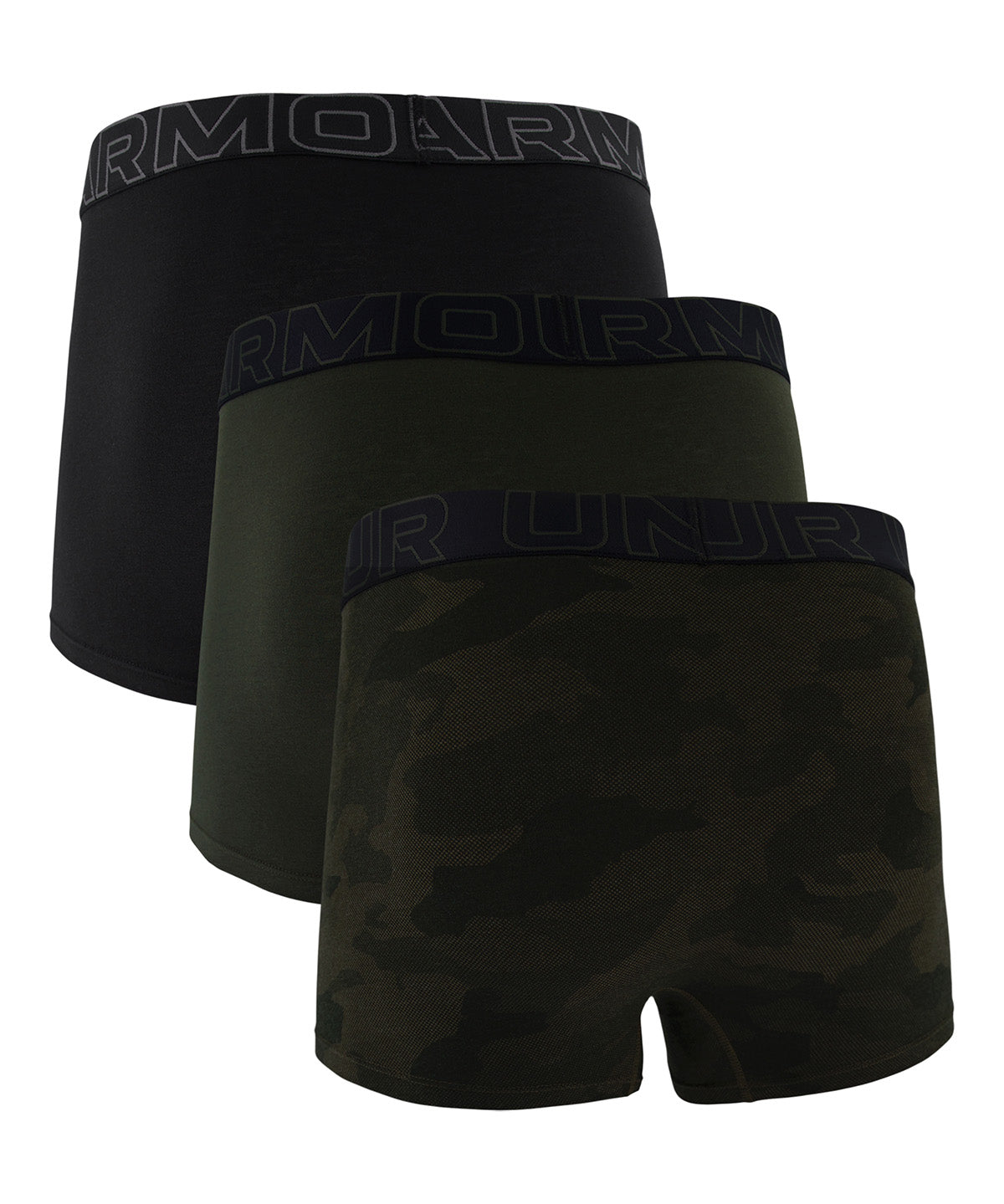 Boxer UA Performance Cotton 6" verde para hombre