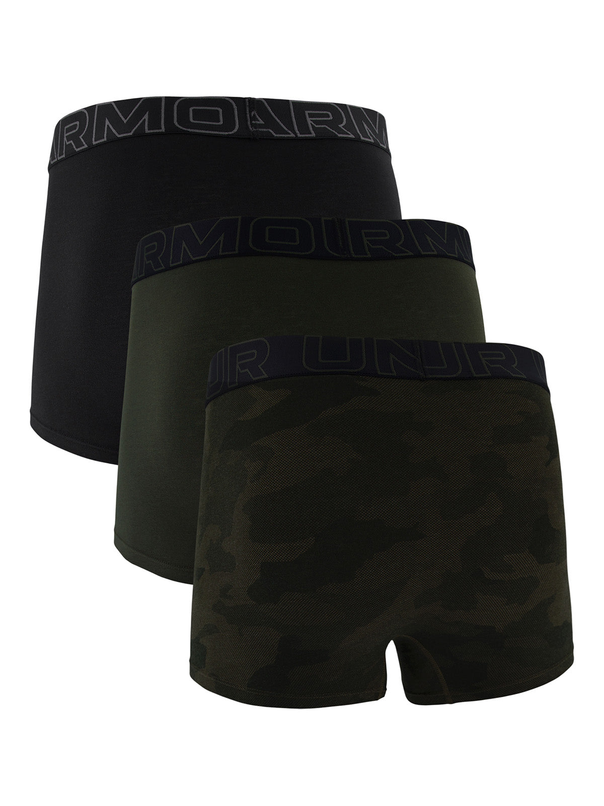 Boxer UA Performance Cotton 6" verde para hombre